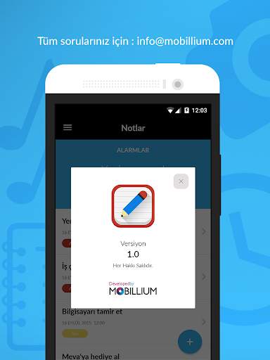Basit Not Defteri - ÜCRETSİZ screenshot 8