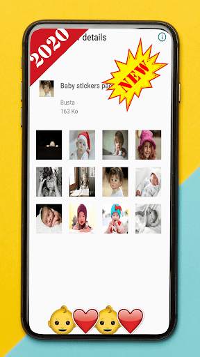 Cute Baby Sticker for Whatsapp 2020 screenshot 3