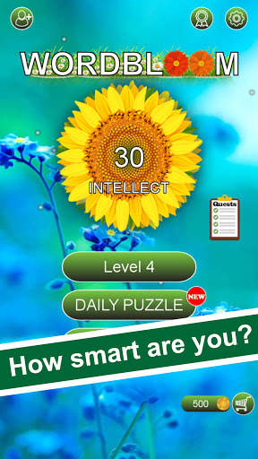 Word Bloom - Brain Puzzles screenshot 1