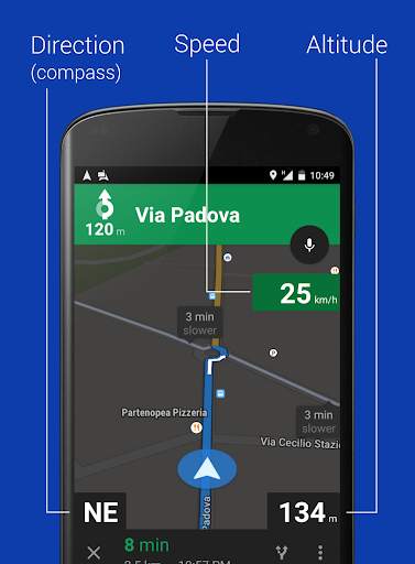 NavMeter GPS Maps speedometer 2 تصوير الشاشة