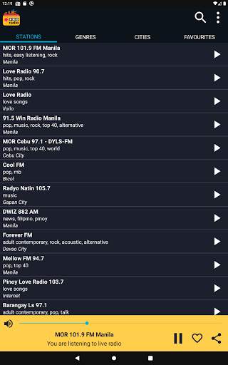 Pro Radio Live - Philippines Online Radio Stations screenshot 14