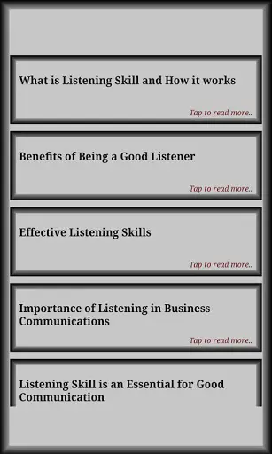 Listening Skills 3 تصوير الشاشة