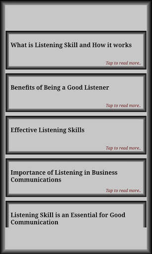 Listening Skills screenshot 3