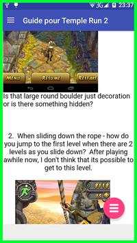 Guide For Temple Run 2 screenshot 1