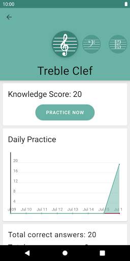 Clefs: Music Reading Trainer screenshot 6