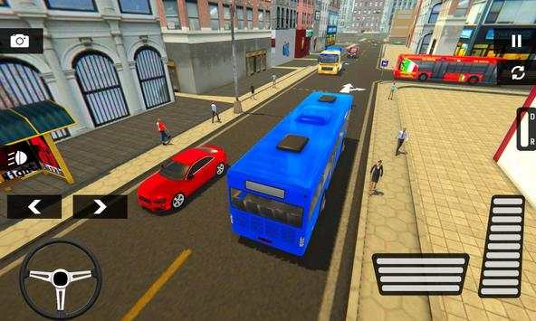 Modern 3D Coach Bus Simulator Driving screenshot 1