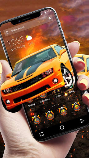 Transformer Car Robot APUS Launcher Theme screenshot 2