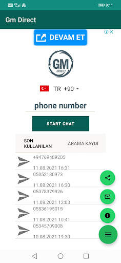 Gm Direct - for WhatsApp screenshot 6