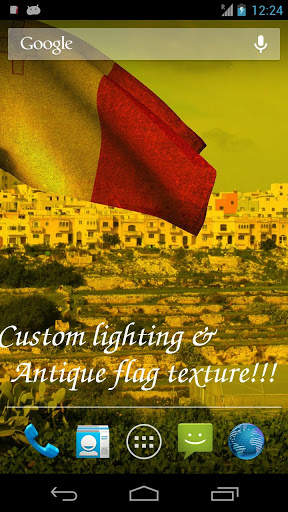 Malta Flag Live Wallpaper screenshot 4