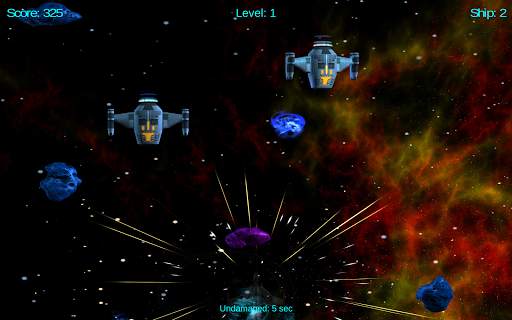 Shooting Game in Space screenshot 4