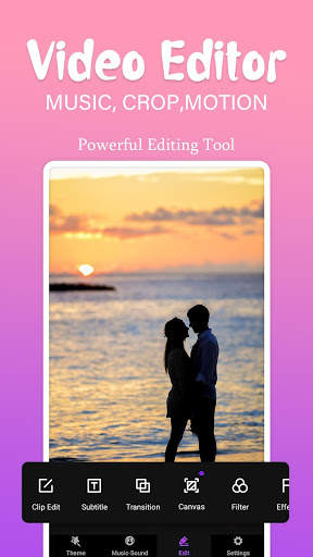 Justcrop - Video Editor With Music screenshot 3
