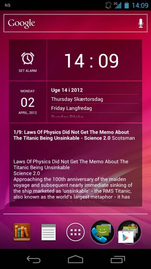 Glass Widgets ICS screenshot 3