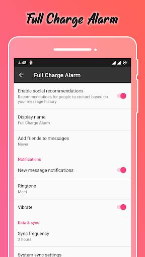 Full Battery Charge Alarm Pro screenshot 2