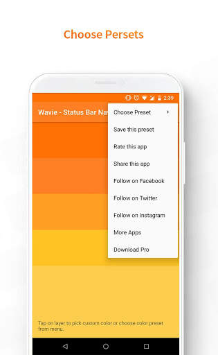 Wavie - Status Bar & Navbar Music Visualizer screenshot 2