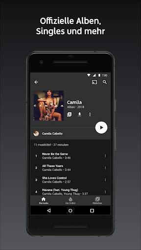 YouTube Music screenshot 1