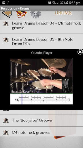 Learn Percussion - Drums स्क्रीनशॉट 4