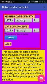 Baby Gender Predictor screenshot 2