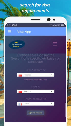 Visa Travel Form screenshot 2