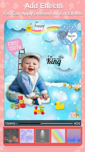Baby Photo Editor - Baby photo screenshot 4