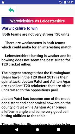 LetsBet - IPL 14 Cricket Betting Tips screenshot 3