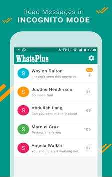 WhatsPlus 2018 - Last Seen Tracker screenshot 1
