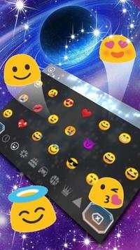 Live Galaxy Keyboard Theme screenshot 3