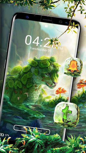 Wonderland Tigress Launcher Theme screenshot 4