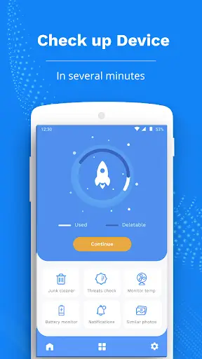 Rocket Cleaner - клинер скриншот 1