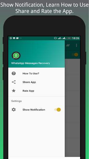 Deleted Messages Recovery for whatsapp screenshot 4