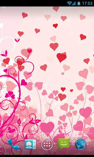Heart & Feeling Live Wallpaper screenshot 1