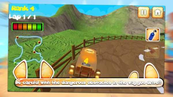 Crazy Car Racing screenshot 4
