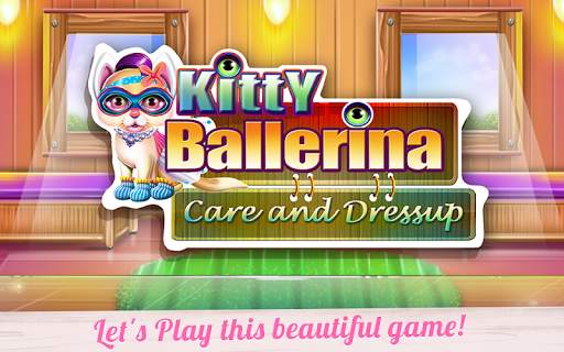 Kitty Ballerina Care and Dressup screenshot 1