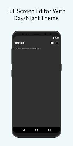 Text Editor - Quick Edit Text screenshot 1