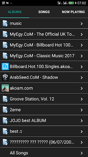 FMusic Player 3 تصوير الشاشة