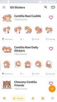 10000  GX Stickers WASticker , WhatsApp Stickers screenshot 2