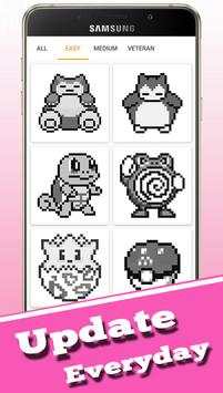 Pixel Art Pokemon screenshot 2