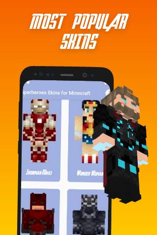 Superhero Skins for Minecraft PE screenshot 1