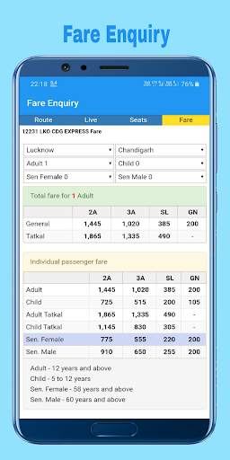 Train Enquiry Live Train PNR screenshot 7