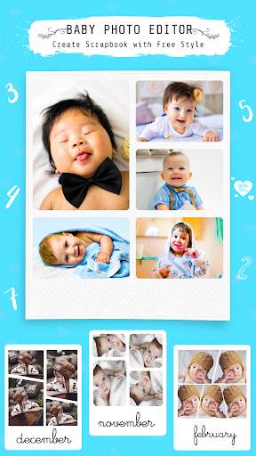 Baby Photo Editor - Baby Milestones,Photo Frames screenshot 2