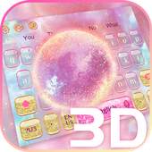 Pink Galaxy keyboard 10001001