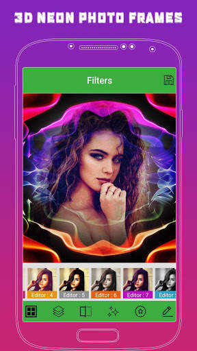 3D Neon Effect for Photos- Neon Photo Frame screenshot 2