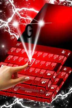 Infrared Keyboard Theme screenshot 3