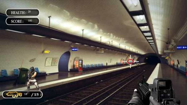 Commando Sniper SubWay 3D screenshot 4