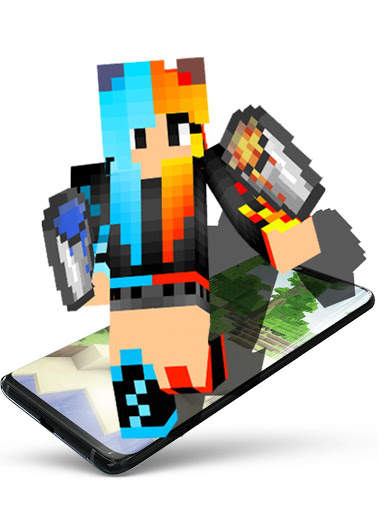 Lava and Water Skin For Minecraft screenshot 1