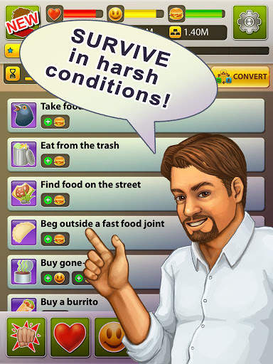 Hobo World - life simulator screenshot 8