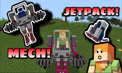 Mechs and Jetpacks for Minecraft PE screenshot 1