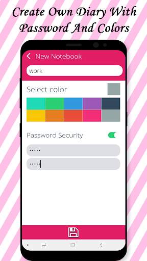 Secret Diary with lock - Personal Diary with lock screenshot 2