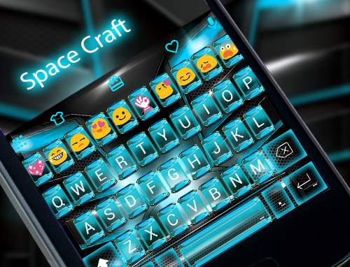 Space Craft Emoji Keyboard स्क्रीनशॉट 5