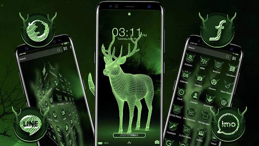 Magical Deer Launcher Theme screenshot 4