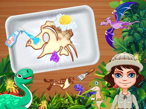 ขุด ไดโน ฟอสซิล เกม screenshot 3